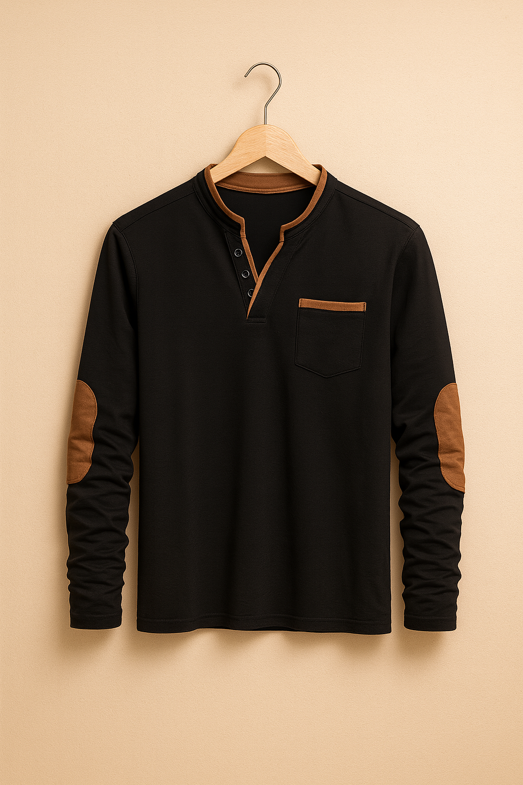 Beeckhoven™ | Herren V-Ausschnitt Sweatshirt