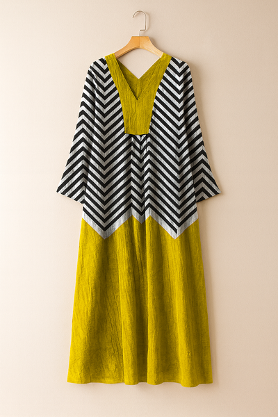 Selena™ | Elegantes Geometrisches Kleid