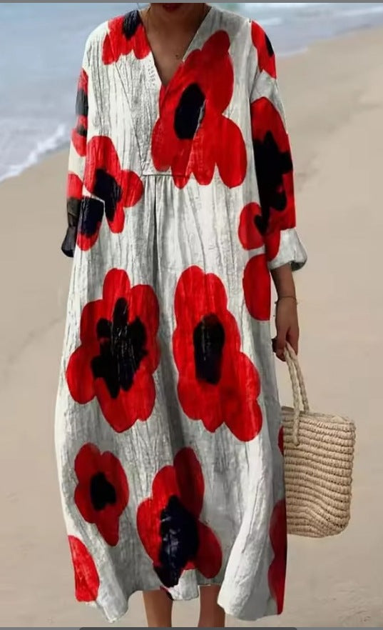 Selena™ | Elegantes Geometrisches Kleid