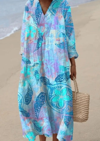 Selena™ | Elegantes Geometrisches Kleid